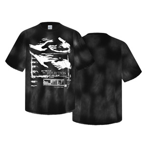 เสื้อยืดคอตตอน <span class=keywords><strong>100</strong></span>% แขนสั้น พิมพ์ลายม้าและลิง ล้างสีแบบวินเทจ ขอบเสื้อขัดสีแบบหนัก ตัดเย็บแบบขาดๆ  นำเข้าจากต่างประเทศ - Product Image 1