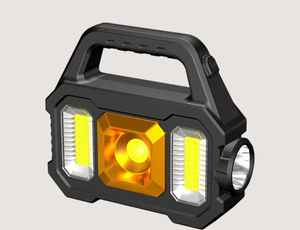 Lampe de camping solaire COB LED en promotion, rechargeable par USB, corps en ABS, indice IP65, lumière du jour 6000K, certifiée CE pour tente et utilisation d'urgence - Product Image 5