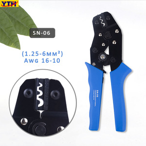 YTH SN-06 <span class=keywords><strong>pince</strong></span> <span class=keywords><strong>à</strong></span> <span class=keywords><strong>sertir</strong></span> professionnelle multifonction, dénudeur de fil, <span class=keywords><strong>pince</strong></span> <span class=keywords><strong>à</strong></span> <span class=keywords><strong>sertir</strong></span>, outils de terminaux de tubes électriques - Product Image 6