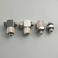 Direct Pneumatique Cuivre Nickelé 8mm Mini Métal Connexion Rapide Serrure Nouvelle Condition Air Tuyau Connecteur Raccords
