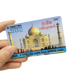 بطاقة ورقة عمل PVC مطبوعة مخصصة بسعر الجملة بطاقة هدية بلاستيكية بطاقة مطفية لامعة بلون وردي