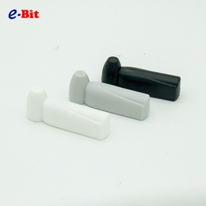 <b>Mini</b> EAS Anti-Theft Security Tags for Retail Garment Shops White Hard Tag with Metal Disc - Product Image 3