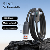 Câble USB3.0 en cuivre pur à charge rapide 60W 6A avec gaine en silicone pour iPhone 14/15/16 et téléphones portables