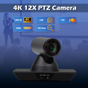Caméra 4K 60FPS Ultra HD, zoom optique super grand angle 12x, mise au point rapide USB 2.0 + SDI + HDMI + LAN 4K PTZ - Product Image 2