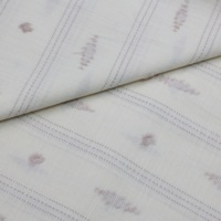 Fabricant de textiles Design classique 50% coton 50% fil de rayonne écologique teint tissé à rayures fleurs coupées pour chemises femmes