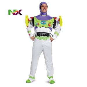 Envío Directo, Disfraz de Buzz Lightyear de <span class=keywords><strong>Pixar</strong></span> para Adultos, Toy Story 4, Cosplay Clásico de Anime, Disfraz de Buzz Lightyear para Halloween - Product Image 5