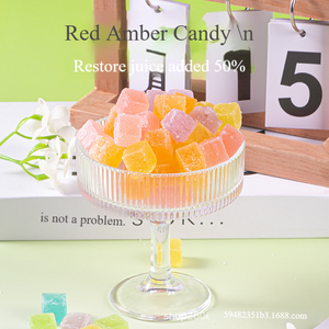 Bonbons gélifiés à l'ambre, <span class=keywords><strong>emballés</strong></span> individuellement, aux saveurs fruitées, faits à la main pour les fêtes d'enfants - Product Image 4
