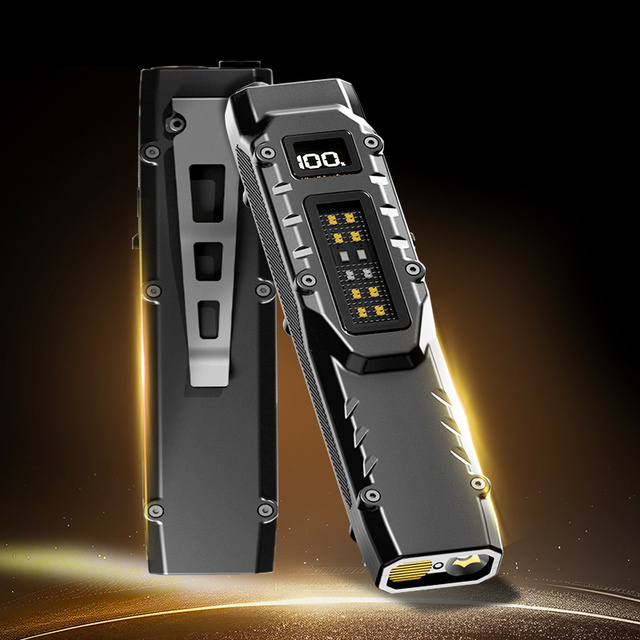 Rechargeable 1100LM EDC LED Flashlight IP65 Waterproof Mini Portable Ultra Bright for Outdoor Camping & Emergency Use