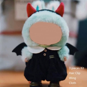 Kits de vêtements de démon pour poupée de 17 cm, armes, bottes rouges, cornes de démon, vêtements de poupée de 17 cm, Halloween - Product Image 2