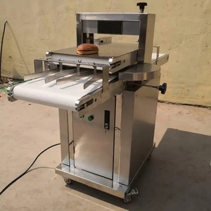 Commercial Electric High-Speed Burger Bun Cutter Stainless Steel Non-<b>Stick</b> Coating for Bakery Use Flour <b>Milk</b> Dough Balls Making - Product Image 5