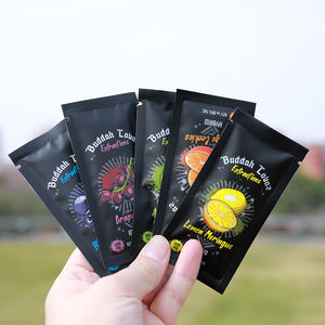 Petit sac de graines biodégradables à sceller à chaud à trois côtés à faible quantité minimale de commande emballage d'échantillon cosmétique de qualité alimentaire pour sac de <span class=keywords><strong>Sachet</strong></span> de café de thé - Product Image 1