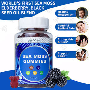 OEM/ODM <b>Sea</b> <b>Moss</b> Gummies <b>Natural</b> <b>Sea</b> <b>Moss</b> Gummy Candy Supplement for Immune and Detox Support - Product Image 2