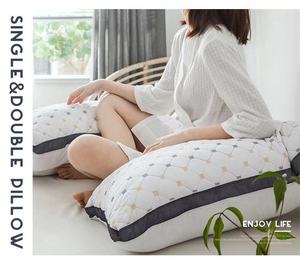 Collection d'hôtels de luxe <span class=keywords><strong>Paris</strong></span> 5 étoiles 800G oreiller en polyester magique solide sommeil confort soutien du cou 200TC Hilton vente en gros - Product Image 4