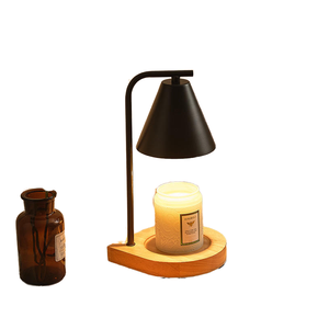 Calentador de Velas Eléctrico de Plástico con Regulador de Intensidad y Temporizador - Quemador de Aroma Perfumado para Decoración del Hogar y Uso en Mesa - Product Image 1