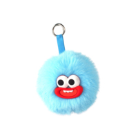 Radio FM portable en peluche mignonne avec haut-parleurs audio sans fil et porte-clés de dessin animé – Équipement sonore