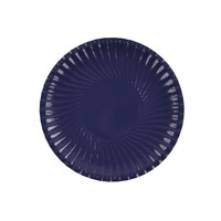 30 Assiettes en Carton Modernes Multicolores de 7,5 Pouces, Assiettes Jetables à Motif Spirale pour Anniversaires, Mariages et Célébrations
