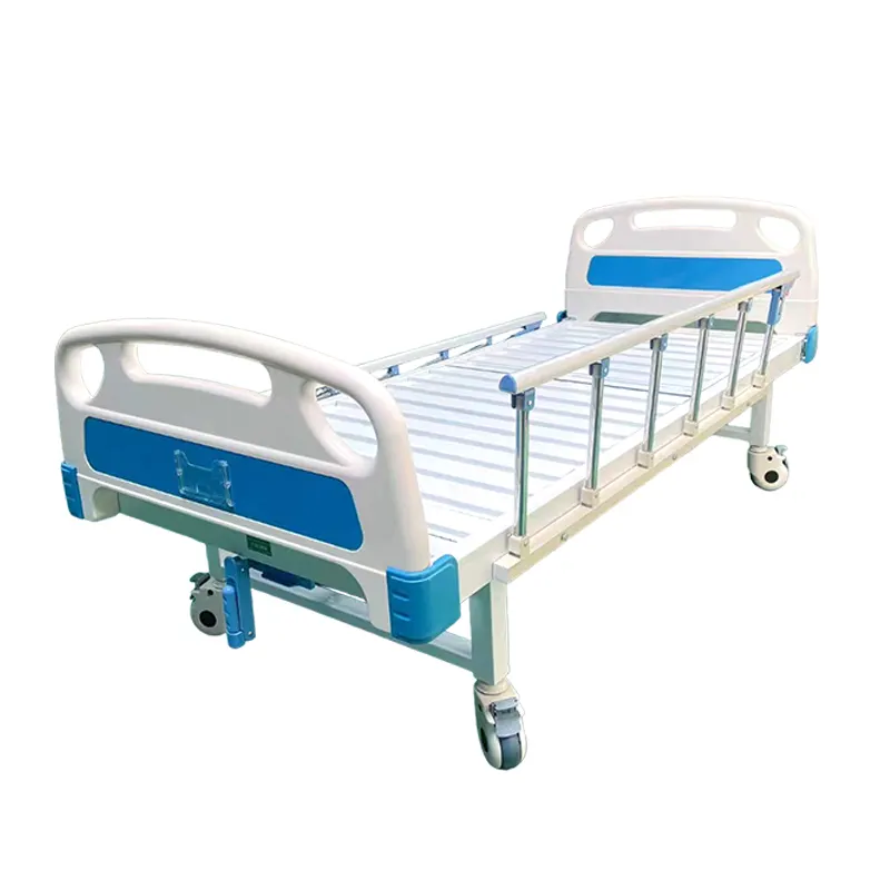 저렴한 가격 휴대용 1 기능 수동 환자 병원 침대 판매