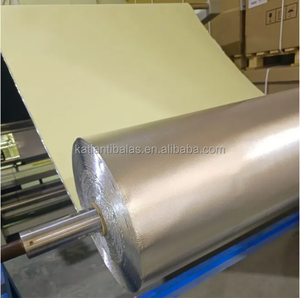 Tela de Aramida Tejida y de Punto / Tela de Aramida Ignífuga y Antisalpicaduras / Tela de Aramida Recubierta de Aluminio - Product Image 4