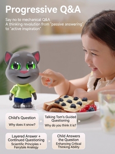 Robot Giocattolo AI Tom Cat con Modello AI Avanzato, Interazione Conversazionale, Compagno per la Vita Intera, in Plastica - Product Image 4