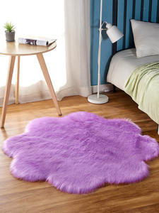Sample Support Home Washable Soft <strong>Carpets</strong> Rugs Living Room Fake Sheepskin Fur White Color Wool Floor MAT Fur Area Rugs &amp; Sets - Product Image 4