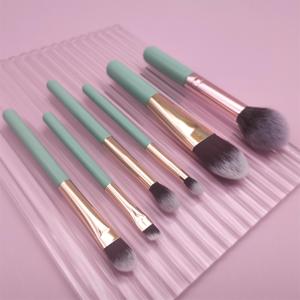 YRX, 6 uds., mango corto <span class=keywords><strong>de</strong></span> viaje, Brtush, fácil <span class=keywords><strong>de</strong></span> llevar y almacenar, salida <span class=keywords><strong>Original</strong></span> <span class=keywords><strong>de</strong></span> fábrica, juego <span class=keywords><strong>de</strong></span> brochas <span class=keywords><strong>de</strong></span> <span class=keywords><strong>maquillaje</strong></span> personalizadas suaves hechas a mano - Product Image 3
