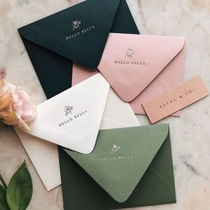 Paquete de sobres de muestra gratis al por mayor para tarjetas de Navidad tarjetas de agradecimiento con diseño personalizado sobres de embalaje - Product Image 4