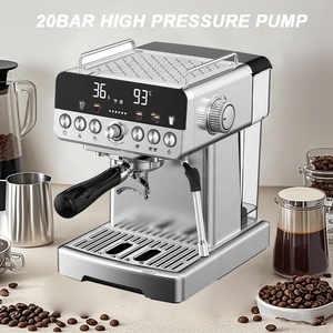 Machine à Café Expresso Intelligente Électrique Professionnelle 58 mm, <span class=keywords><strong>20</strong></span> Bars, avec Affichage LED, en Acier Inoxydable, pour la Maison - Product Image 4