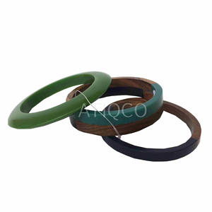 High quality latest <b>wooden</b> <b>Bangles</b> Unique design Beautifully Hand carved Bracelets New Style Religious Wood & Resin Bracelet - Product Image 5