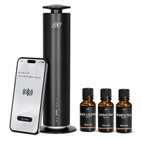 Diffuseur d'huiles essentielles intelligent sans eau pour la maison, inspiré des hôtels, avec fonction de synchronisation contrôlée par application, silencieux