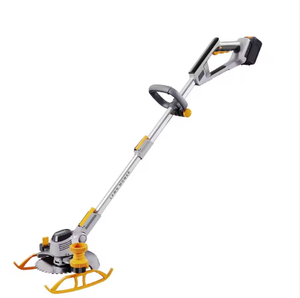 Falciatrice Elettrica Multifunzione a Spinta <span class=keywords><strong>per</strong></span> Giardino, con Motore a Cuscinetti e Alimentazione a Batteria, <span class=keywords><strong>per</strong></span> Taglio Rapido di Erba e Prato - Product Image 1