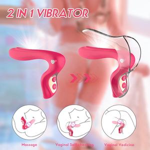 Paare Sexspielzeug <span class=keywords><strong>2</strong></span> in 1 Spekulum Vibratoren Dilatatoren Frauen Vaginal Expander Licht 10 Vibrations frequenzen Sexual Pleasure Tools - Product Image 3
