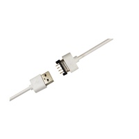 Support OEM Flexible 4 Broches Mâle et Femelle 2.0mm Pitch Magnetic Pogo Pin Connector Usb Data Cable Laptop Power Battery Charger