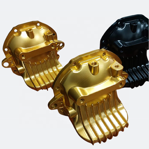 Palanquilla de aluminio anodizado, mecanizado cnc, palanquilla de gran capacidad, cubierta diferencial de aluminio 6061 para Nissan R200 - Product Image 2