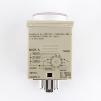 Relais de temporisation programmable minuterie polyvalente de haute qualité scellé 16A Miniature H3CR modèle 24v calcul et test de temps