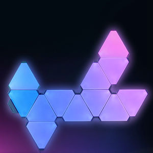 Kit di Illuminazione <span class=keywords><strong>LED</strong></span> Domestica Witop, Design Fai-da-Te, Controllo RGB IC, <span class=keywords><strong>Pannello</strong></span> Luminoso Intelligente Triangolare con App - Product Image 5