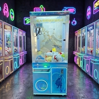 BBY Machine à griffes à monnayeur personnalisée, machine de jeu d'arcade commerciale de capture de prix pour centre commercial, centre de jeux, parc d'attractions