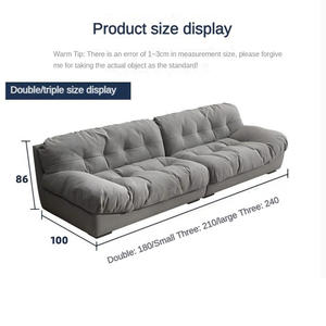 2024 नए आगमन आधुनिक लक्जरी सरल डिजाइन असबाब लिनन कपड़े निर्माता कारखाने की कीमत लिविंग रूम के लिए - Product Image 6