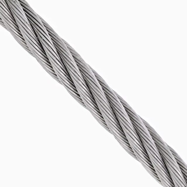 1/8" 7x19 Stainless Steel Aircraft Cable, for Yard, Deck Railing, Boat Lifts, Dog Run, Straightening Trees