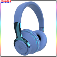 Auriculares Bluetooth de Alta Calidad con Diseño Elegante y Luz Intermitente para Juegos, Deportes, Viajes y Aprendizaje