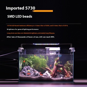 Lumière LED pour aquarium en alliage d'aluminium à intensité variable avec supports extensibles pour <span class=keywords><strong>paludarium</strong></span> et aquarium planté - Product Image 5