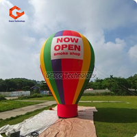 Ballon à air chaud géant gonflable réplique ballon de sol Grant Opening ballon de publicité sur le toit avec logo