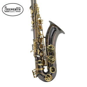 JK-Keilwerth Karl WardsブラックキングコングBbテナーサックスST130ゴールドラッカー表面ドイツデザイン - Product Image 2