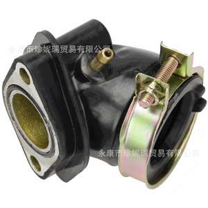 Jqg011 GY6 125 150 ท่อไอดีคาร์บูเรเตอร์อะแดปเตอร์เชื่อมต่อสำหรับสกู๊ตเตอร์รถจักรยานยนต์ซ่อมเครื่องยนต์เปลี่ยน - Product Image 2