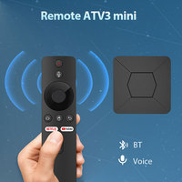Control Remoto BLE con Voz Air Mouse BOXPUT Remoter ATV3 Mini para Iatv Q5 TV Box ABS Panorama Tv CN;GUA