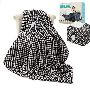 <span class=keywords><strong>Couverture</strong></span> <span class=keywords><strong>chauffante</strong></span> électrique d'hiver Douce et confortable en fourrure de lapin Quilted Technique Lavable Caractéristique pour le <span class=keywords><strong>lit</strong></span> - Product Image 1