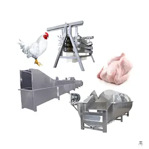 Máquina desplumadora de pollo para equipos agrícolas/escaldadora y desplumadora de pollo combinada comercial para gran oferta