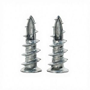 8 chevilles murales auto-perceuses en alliage de zinc avec vis - Product Image 2