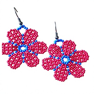 Pendientes de Mujer Lily Posh 2026, Chapados en Oro, con Cuentas y Forma de Hongo, Elegantes con Perlas de Imitación, Estilo Bohemia, Joyería para Fiesta - Product Image 3