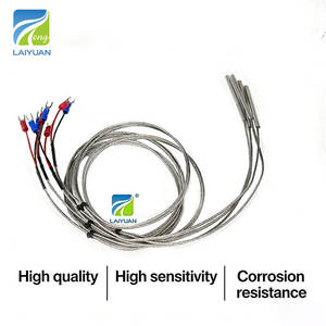 หัววัดเทอร์โมคัปเปิลแบบยืดหยุ่น Laiyuan ชนิด K 3 in 1 แบบสายเปลือย สำหรับการแปรรูปด้วยเครื่องจักร - Product Image 2
