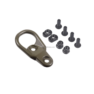 LAMBULロープロファイルQDスリングマウント戦術的なクイックデタッチ肩ストラップスリングスイベルハンティングBK/DE/GY - Product Image 6